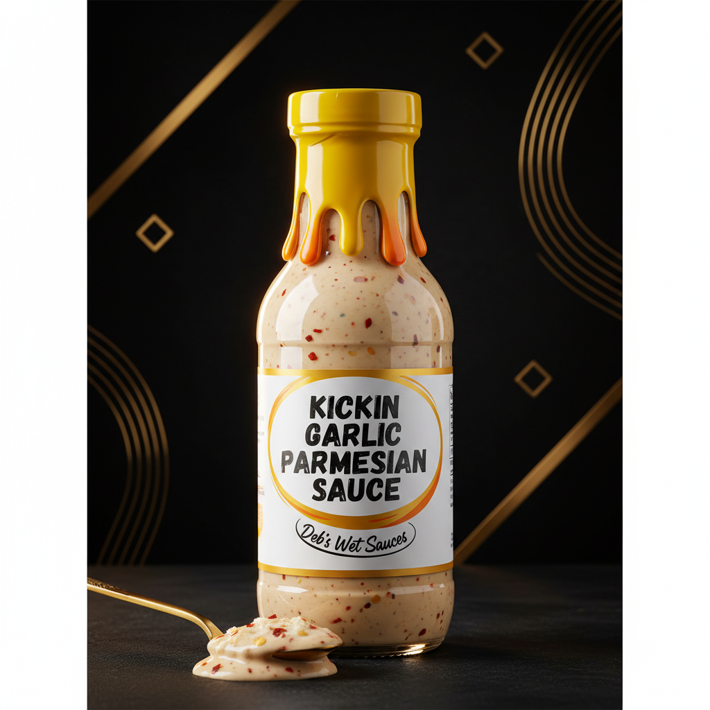 Kickin Garlic Parmesan Sauce