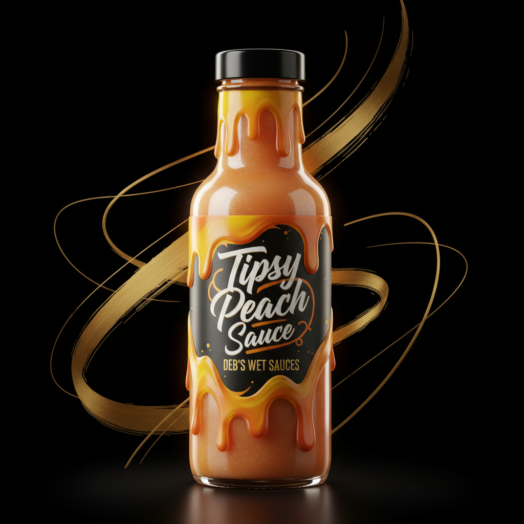 Tipsy Peach Sauce