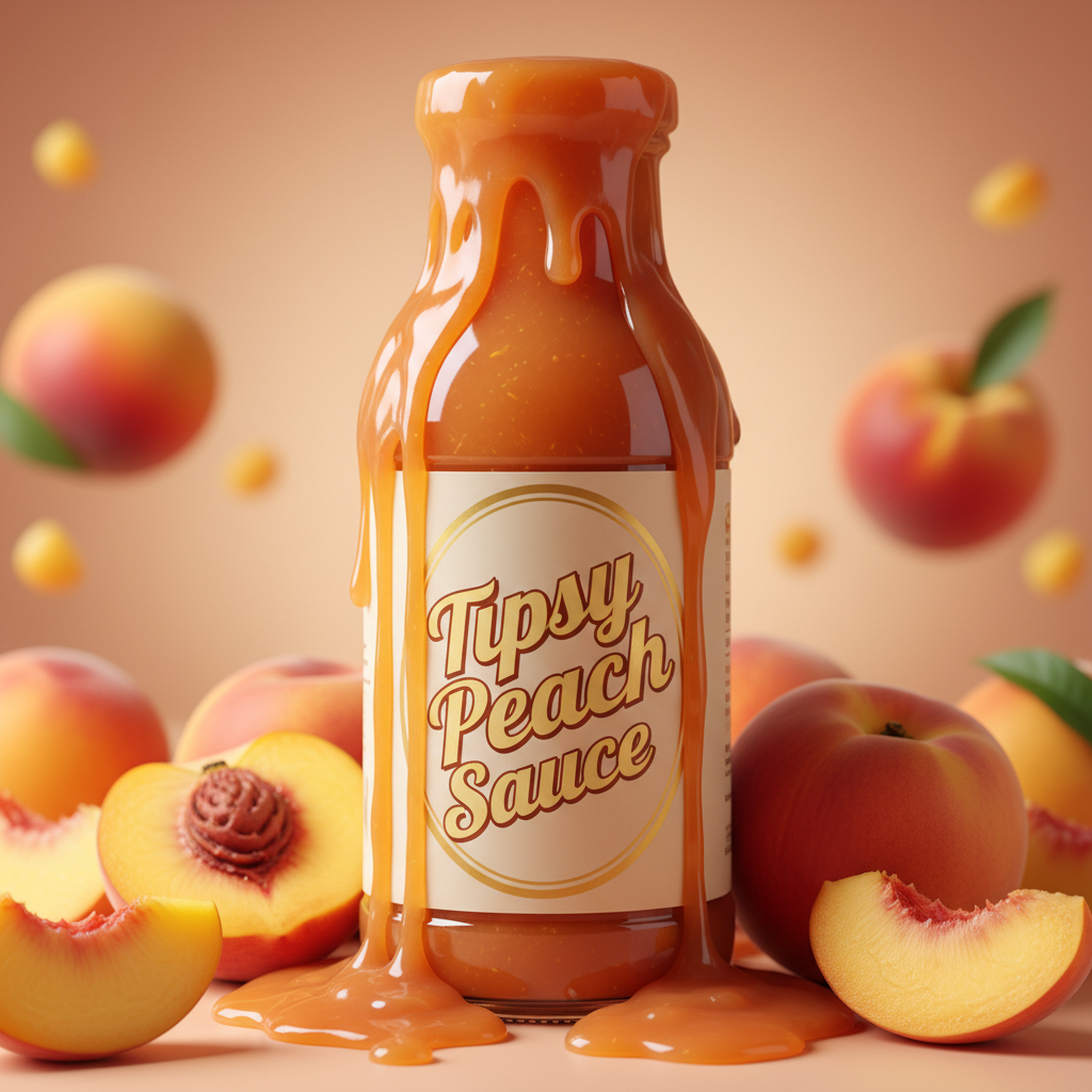 Tipsy Peach Sauce